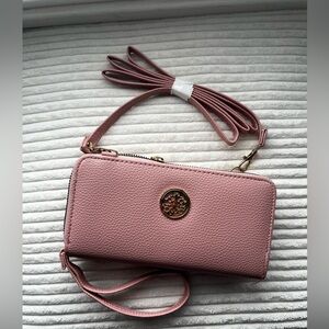 Dasein Women’s Vegan Light Pink Wallet Purse